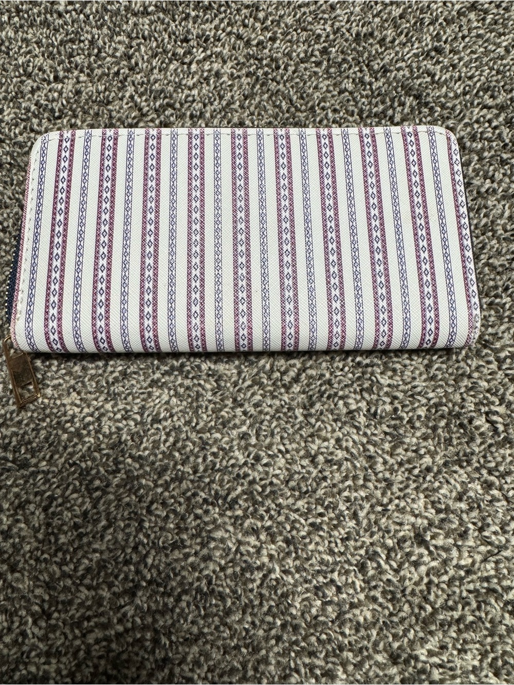 Maurices large boho striped wallet